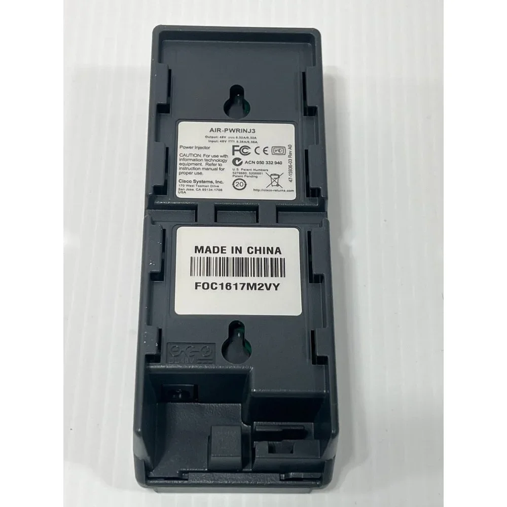 Cisco - System Air - PWRINJ3 - 48 V